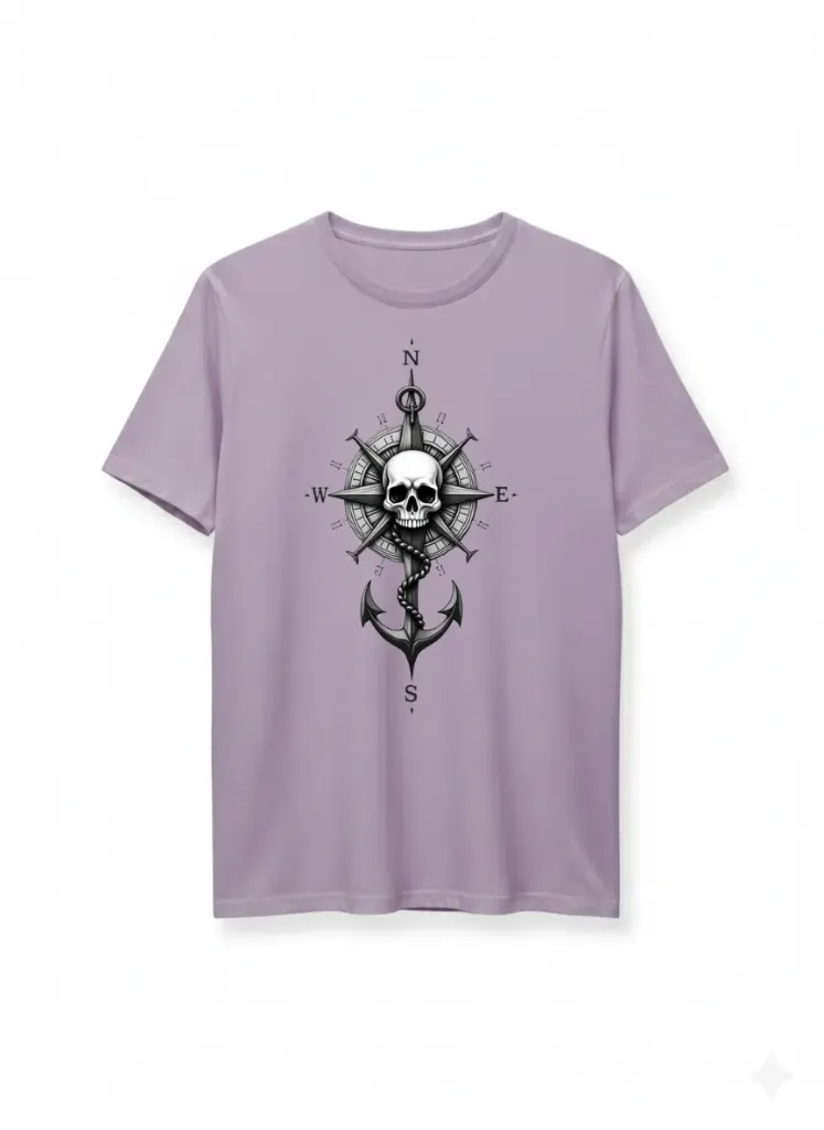 Direction Oversized Cotton T-Shirt (Men/Women) (L)