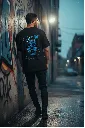 Back Print Oversized Cotton T-Shirt (Men/Women)
