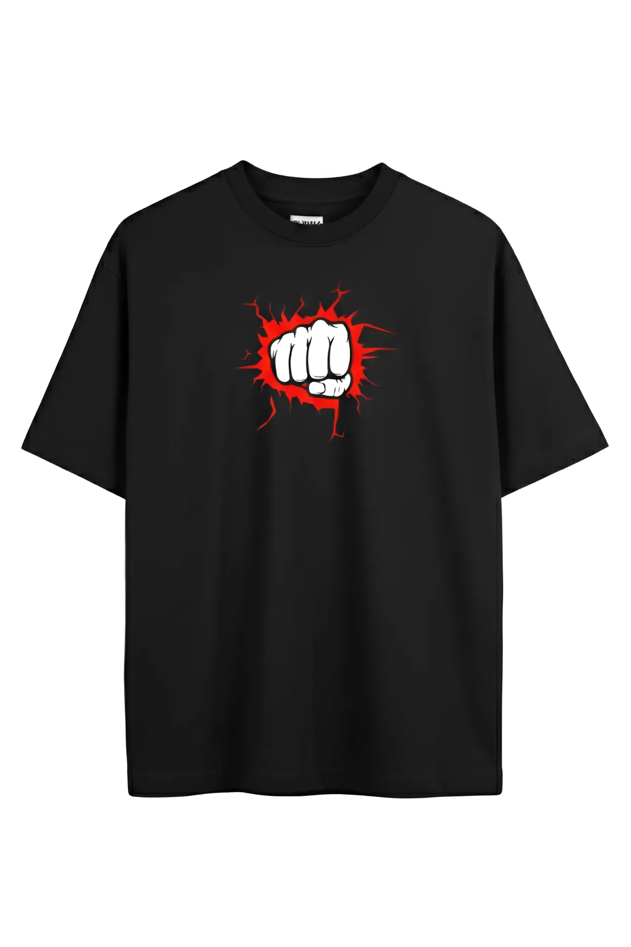 Punch Oversized Cotton T-Shirt (Men/Women)