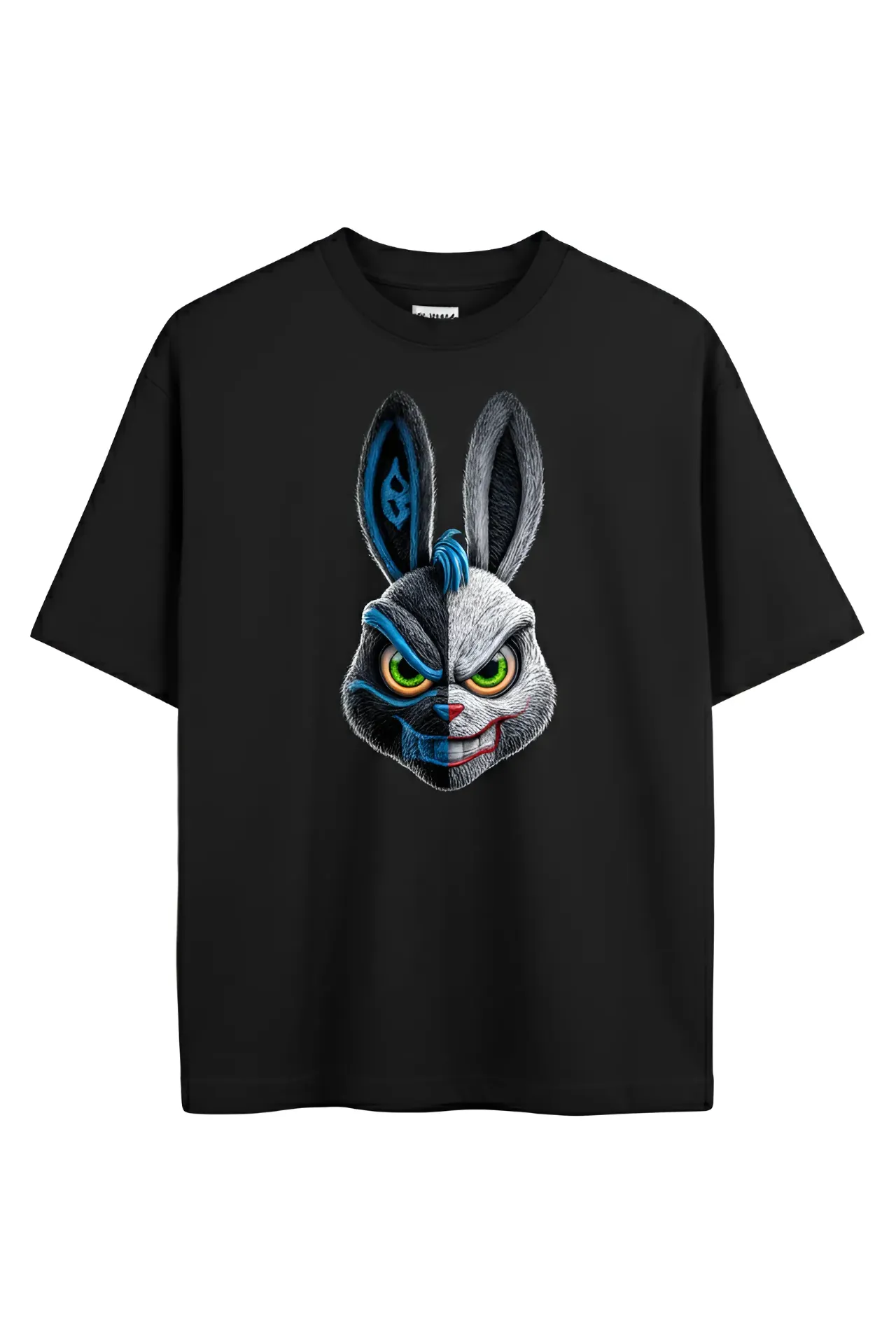 Rabbit Oversized Cotton T-Shirt (Men/Women)