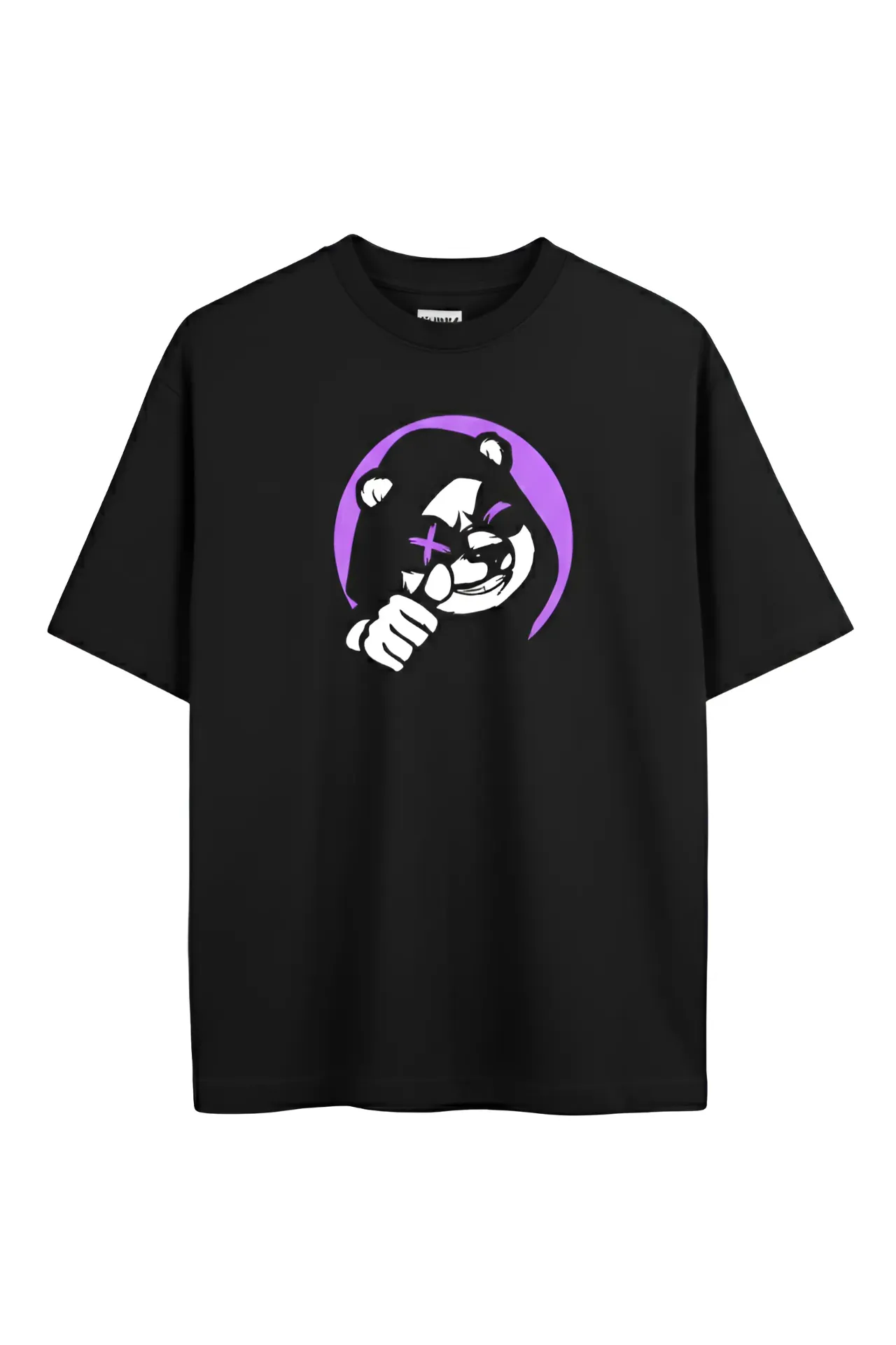 Panda Oversized Cotton T-Shirt (Men/Women) (L)