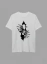 front ghost Oversized Cotton T-Shirt (Men/Women)