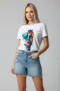 front Girl Oversized Cotton T-Shirt