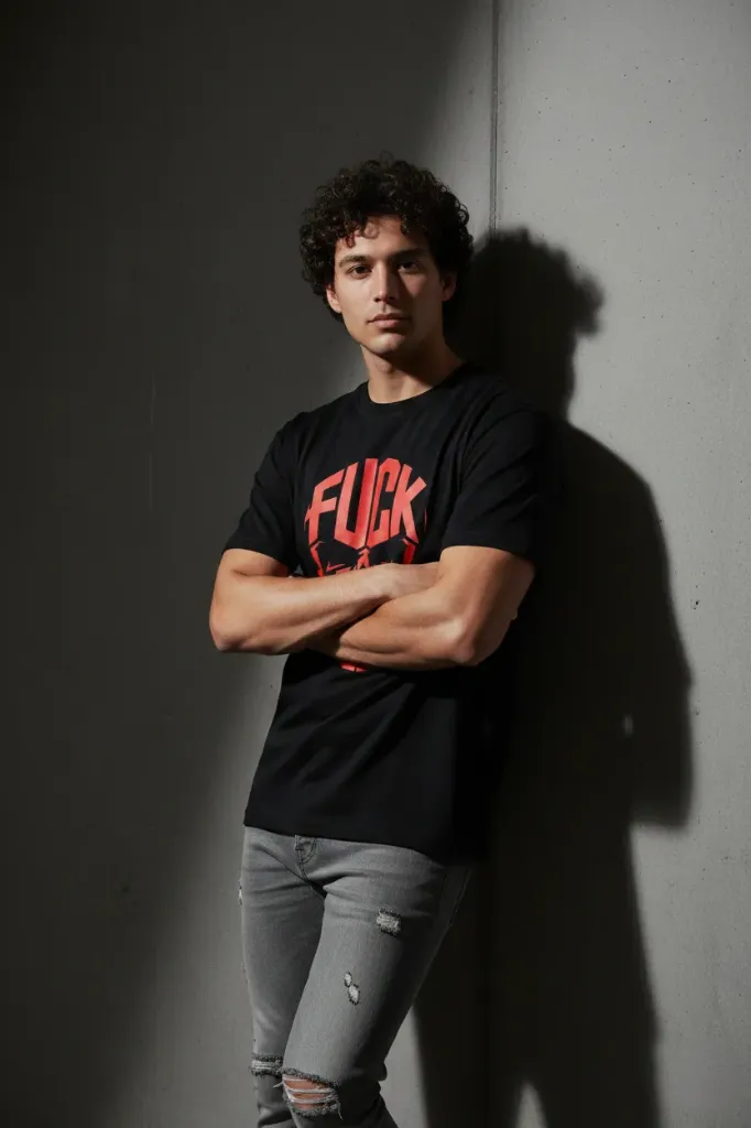 F-You Oversized Cotton T-Shirt (Men/Women) (L)